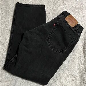 Vintage 505 Mens Levis charcoal